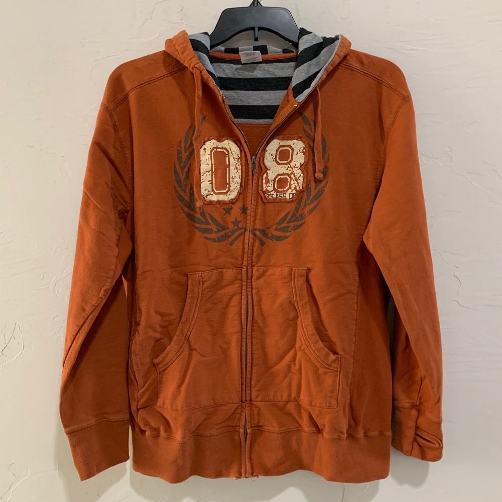 Zippered Hoodie, Texas Longhorns Burnt Orange